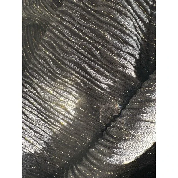 Time And Tru Women’s One Piece Swimsuit Cut Out Black/Gold 	 NWT Size L 12-14 - Picture 10 of 10